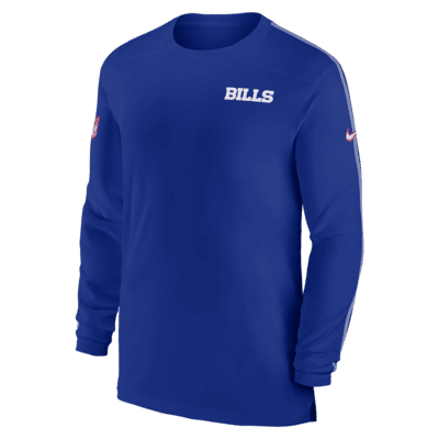 Buffalo Bills Sideline Coach Men s Nike Dri FIT NFL Long Sleeve Top. Nike